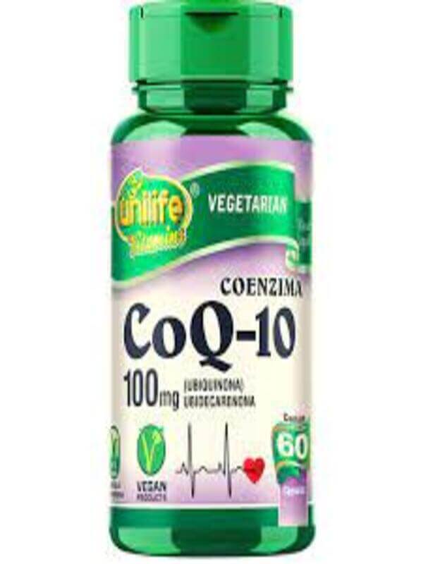 Coenzima Q10 100mg 60 Cápsulas Unilife Alecrim Dourado 6571